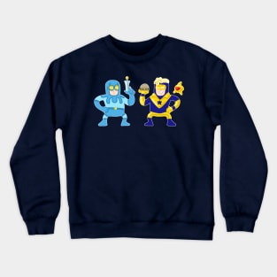 Blue and Gold Crewneck Sweatshirt